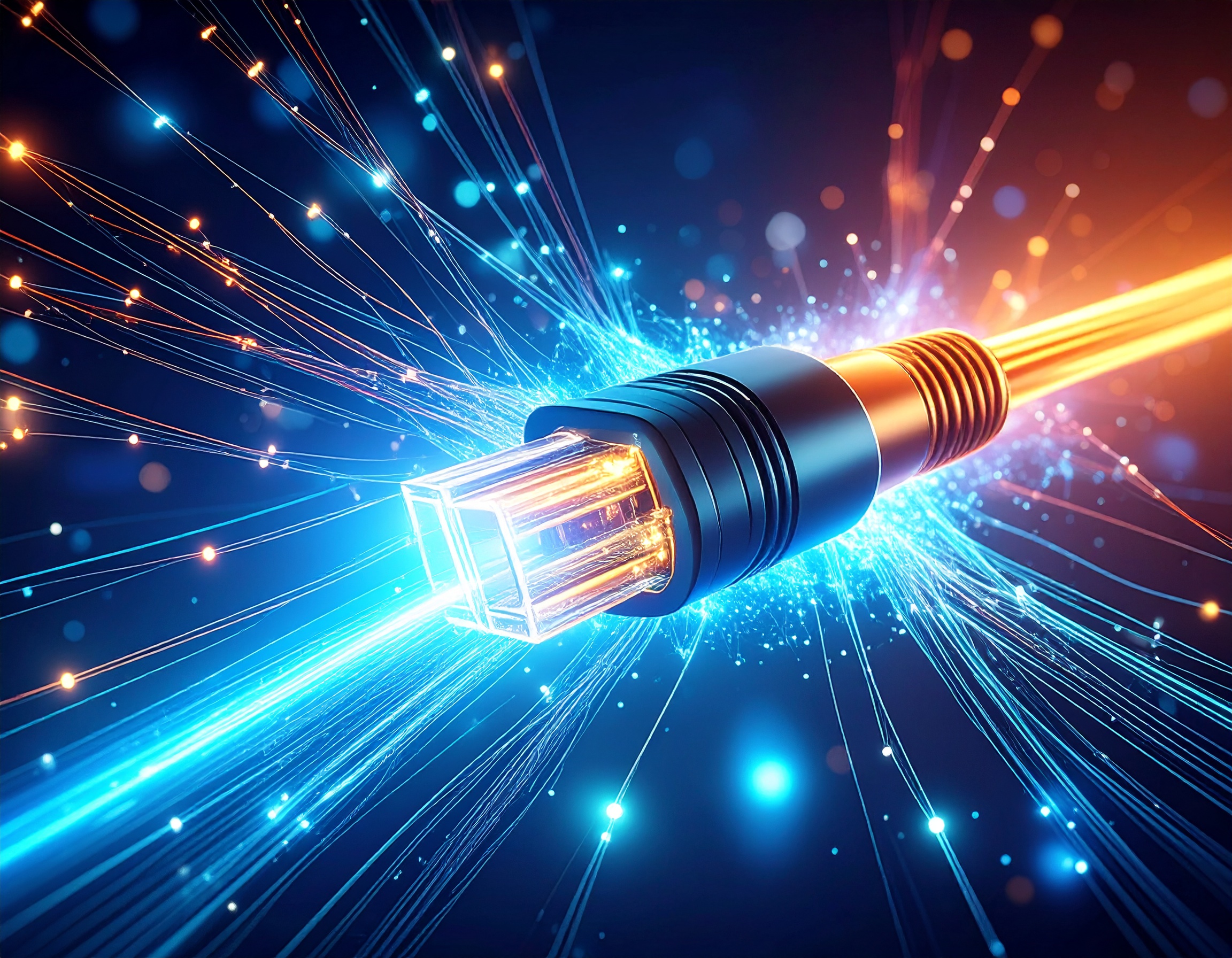 Internet Cable Surrounded