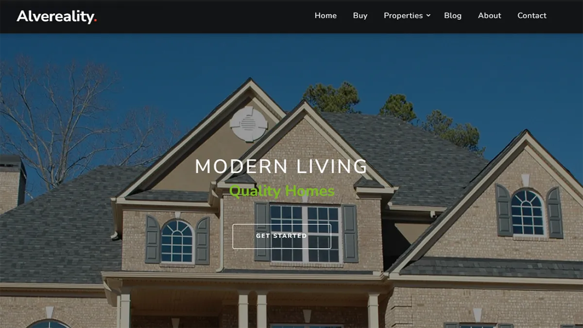 Property website project preview
